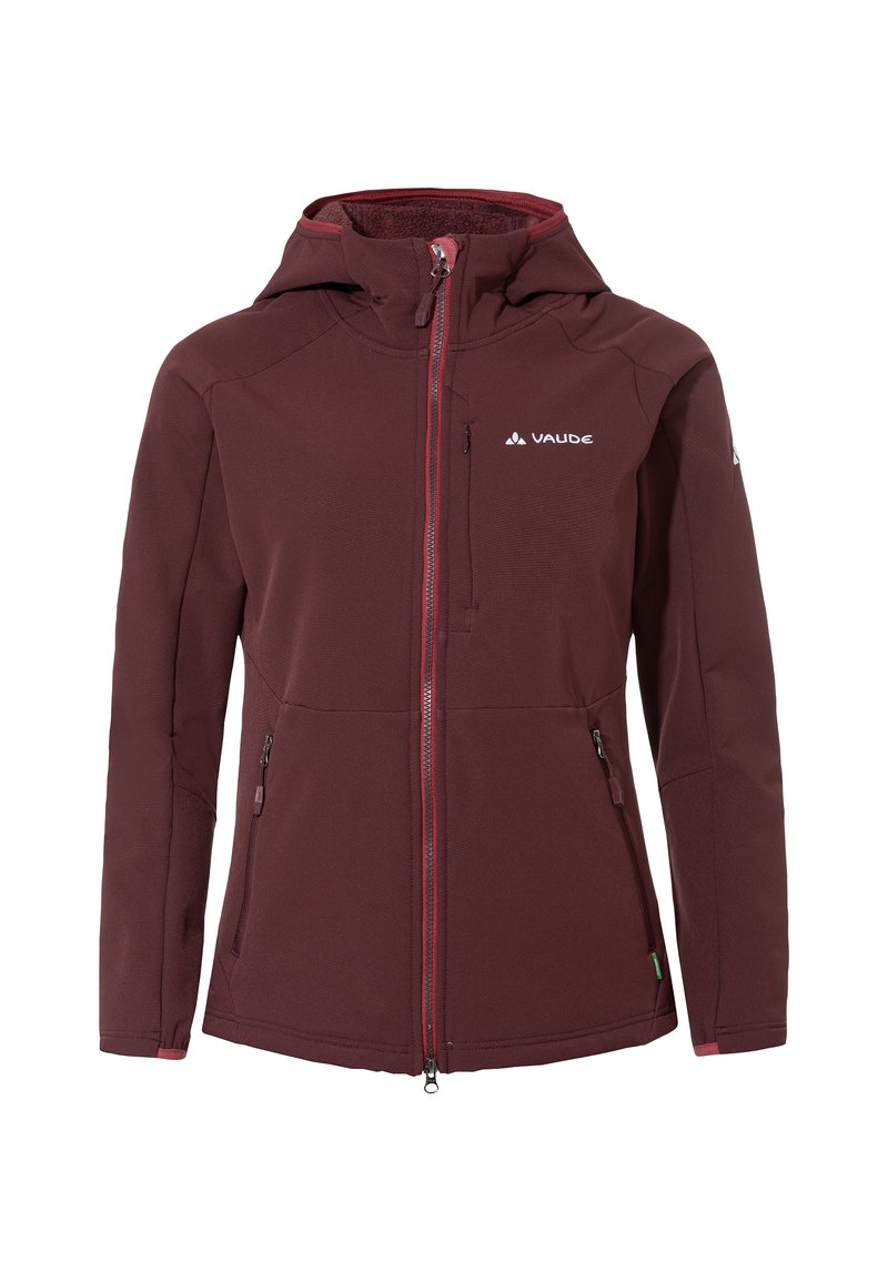 Vaude Fleecejas donkerrood