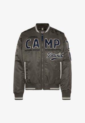 Camp David COLLEGE MIT LOGO - Bomberjacks - medium khaki