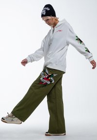 Ed Hardy TRUE TIL DEATH TECH  - Träningsbyxor - green