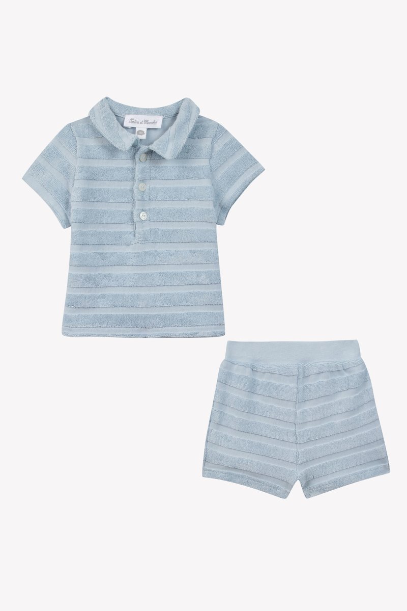 Tartine et Chocolat - ENSEMBLECOURT - Shorts - bleu céleste, Vergrößern