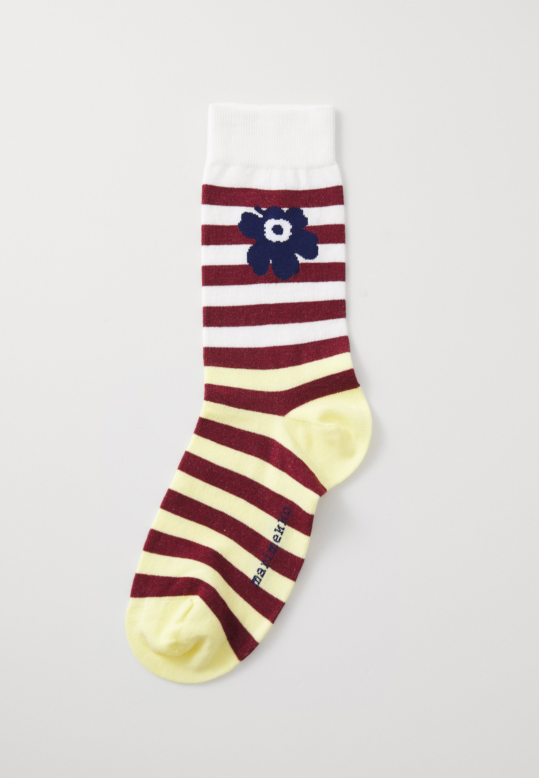 Kasvaa Tasaraita Unikko One ソックス（Marimekko KASVAA
