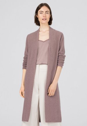 HANNA IM FLAUSCHIGEN ALPAKA-MIX - Gilet - mauve