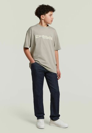 G-STAR, BOYS OVERSIZED T-SHIRT - T-Shirt print - grey alloy