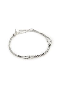 SIGNATURE ROPE CHAIN  - Armband - silver-coloured