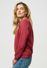 Wrangler LONG SLEEVE REGULAR FIT - Sweater - earth red