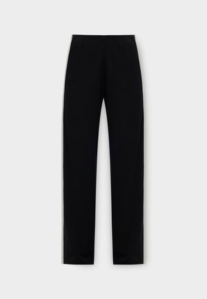 JDY, JDYGEGGO LIFE WIDE PANEL  - Wide leg - black detail:chateau gray panel