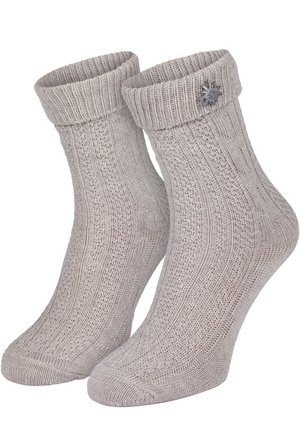TRACHTENSOCKEN 1 PAAR - Socks - beige
