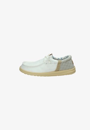 HEYDUDE, MOCASSINO UOMO WALLY FUNK - Zapatos con cordones - bianco ghiaccio