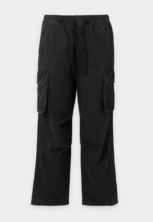 Hollister Co., BAGGY POCKET PANT - Παντελόνι cargo - black