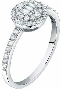 CHRIST Ring - weißgoldfarben