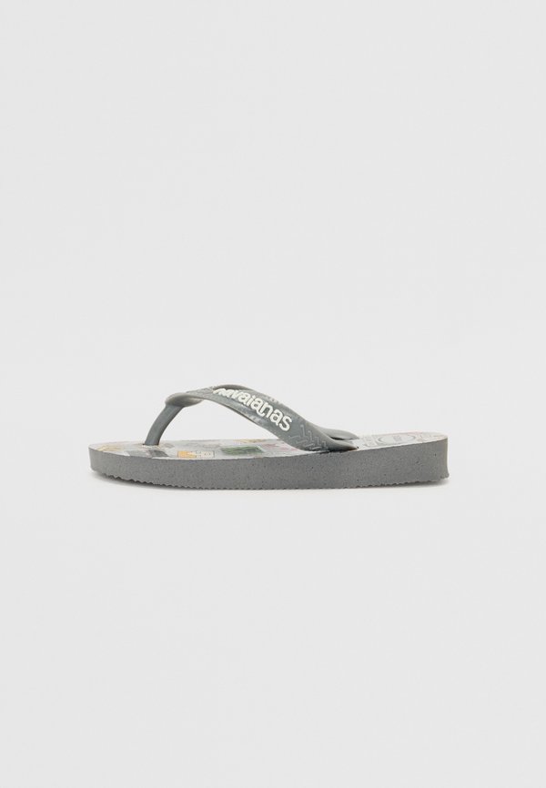 MINECRAFT – Badesandale – steel gray