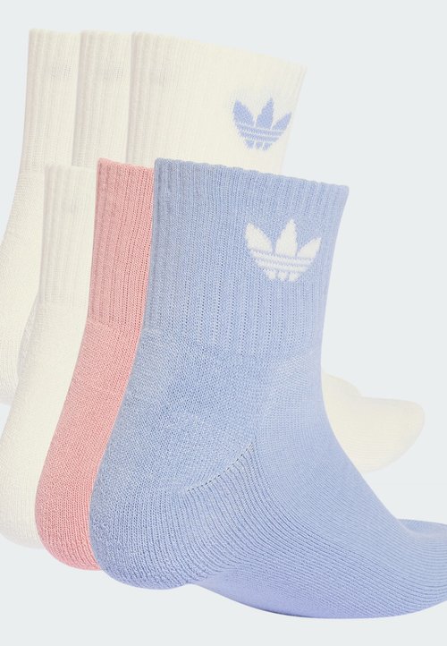 adidas MID ANKLE SCK 6 PACK UNISEX - Calcetines - chalk blue mauve off white — photo 2