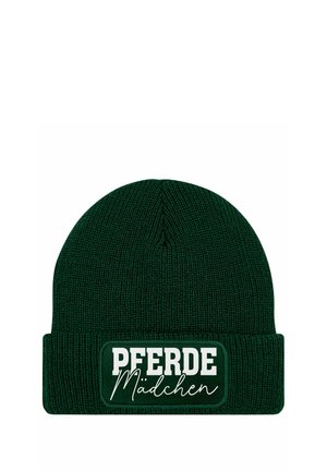 Beanie - dunkelgrün