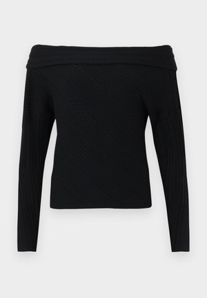 EBONI - Svetrík - black