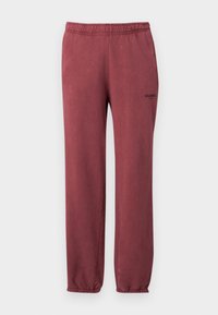 REGULAR PANTS UNISEX - Tepláky - blood red