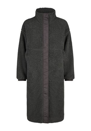 Iriedaily, IRIEDAILY MANTEL FLUFFY TEDDY - Winter coat - black mel
