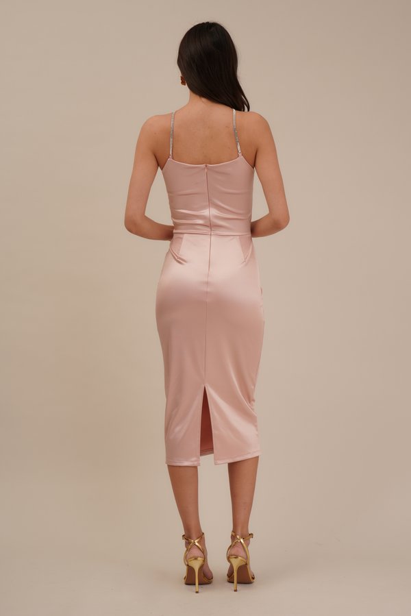 EMMA HALTER NECK MIDI - Jersey dress4