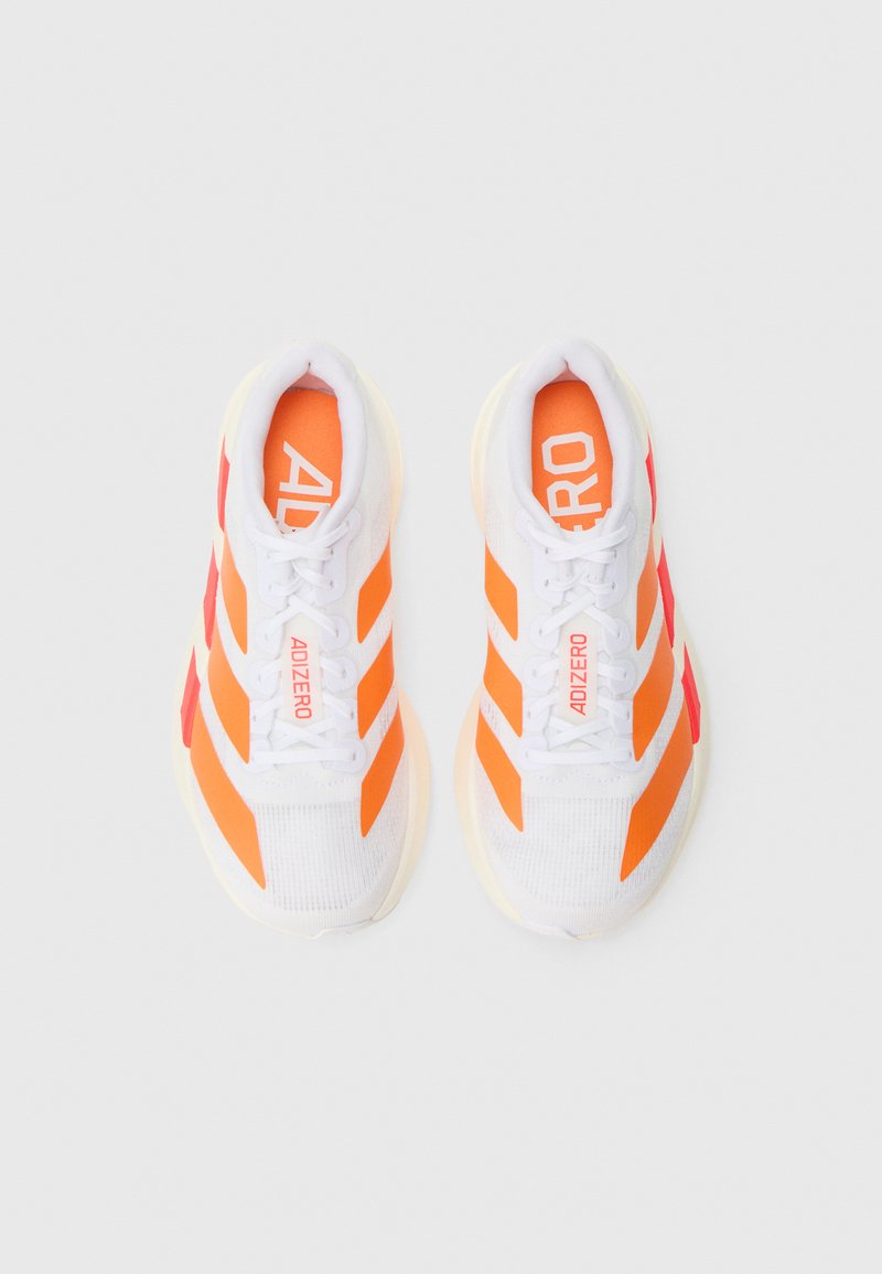 adidas gazelle silver green womens adidas Men's Adizero Evo SL Woven Shoes White/Lucid Orange / 12.5 / D