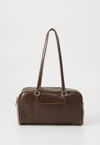 Gina Tricot - SMALL BOWLING BAG - Rankinė - dark brown Miniatiūros vaizdas 1