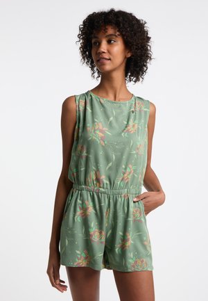 Ragwear ZELLA PRINT - Jumpsuit - dusty green