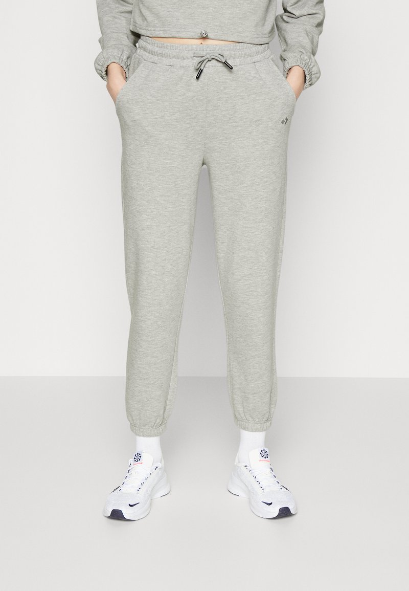 Even odd active pantalon de surv tement grey gris zalando fr