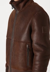 Belstaff TRACE JACKET - Nahkjakk - teak brown