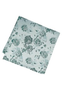 WILLEN SET BLUME - Pocket square - türkis