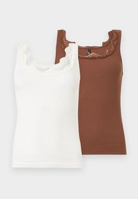 Sélectionné, bright white/pinecone