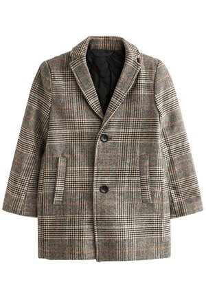 SMART - Kort kappa / rock - grey brown check