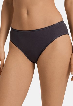 Hanro SEAMLESS MIDI SLIP - Slip - black pearl