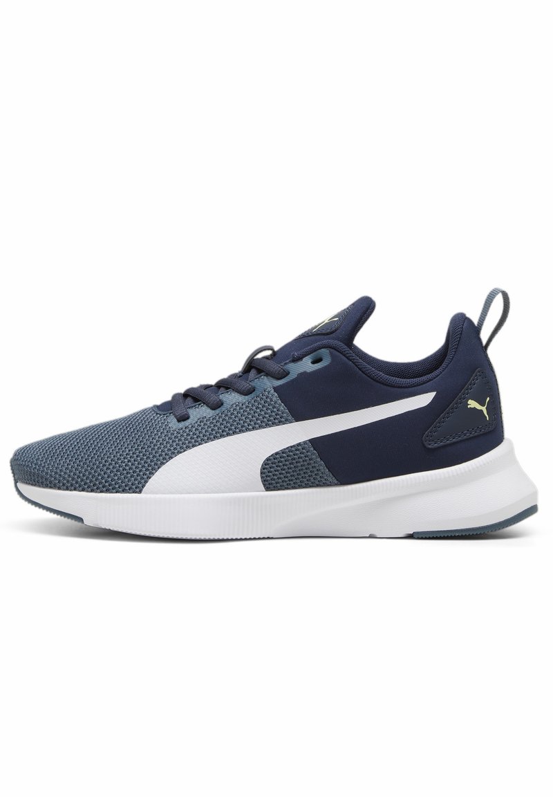 Puma FLYER RUNNER JR UNISEX - Scarpe da corsa su strada - club navy gray skies white