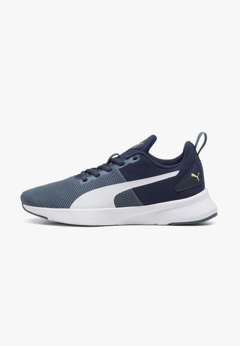 Puma FLYER RUNNER JR UNISEX - Scarpe da corsa su strada - club navy gray skies white