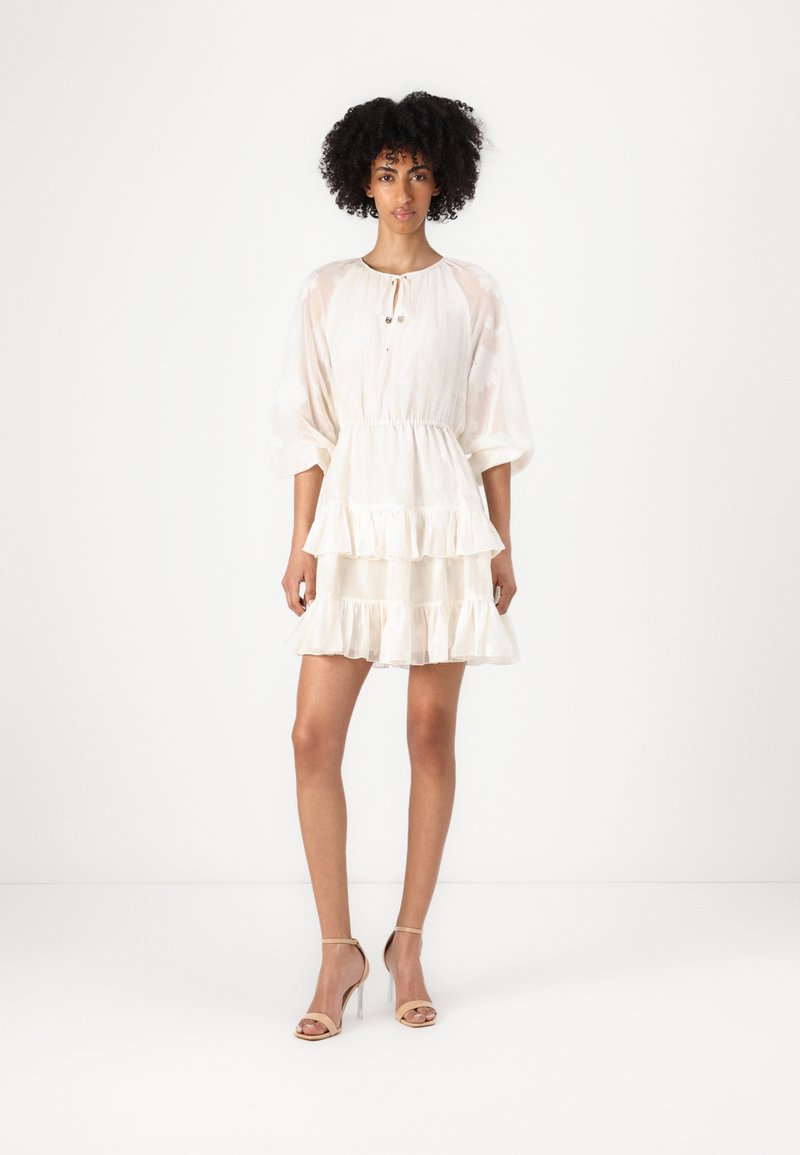 Robe Liu Jo Taille 40 Bleue Style évasé Mi-longue - Occasion Très Bon état