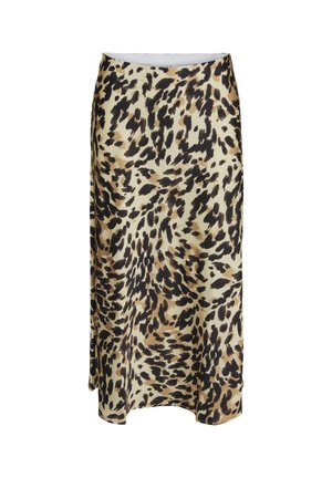 YASPELLA MIDI SKIRT - A-line skjørt - black