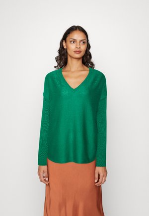 Pepe Jeans Maglione Donna Scollo A V, In Misto Cotone E Cashmere, Regular Fit, Colore Naturale