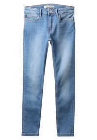 Calvin Klein Jeans SKINNY - Vaqueros pitillo - gibson blue stretch