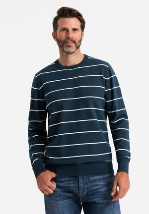 Ombre Neule - navy