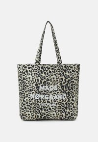 BOUTIQUE AOP ATHENE BAG - Pirkinių krepšys - light brown/black