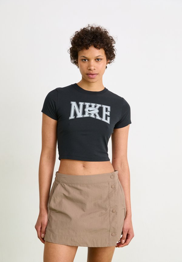 SLIM CROP TEE STREET - Print T-shirt