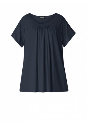 BASE LEVEL CURVY YOKIA - T-shirt basic - dark blue