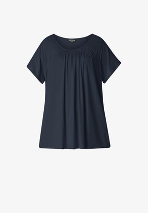 BASE LEVEL CURVY YOKIA - T-shirt basic - dark blue