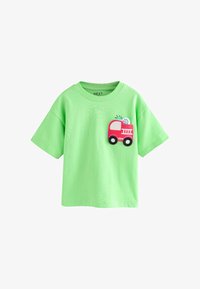 Unausgewählt, green fire engine