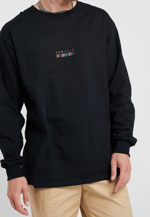 Top s dlouhým rukávem - black