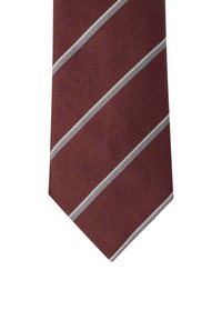 Hackett London UNEVEN FINE STR - Cravatta - burgundy red
