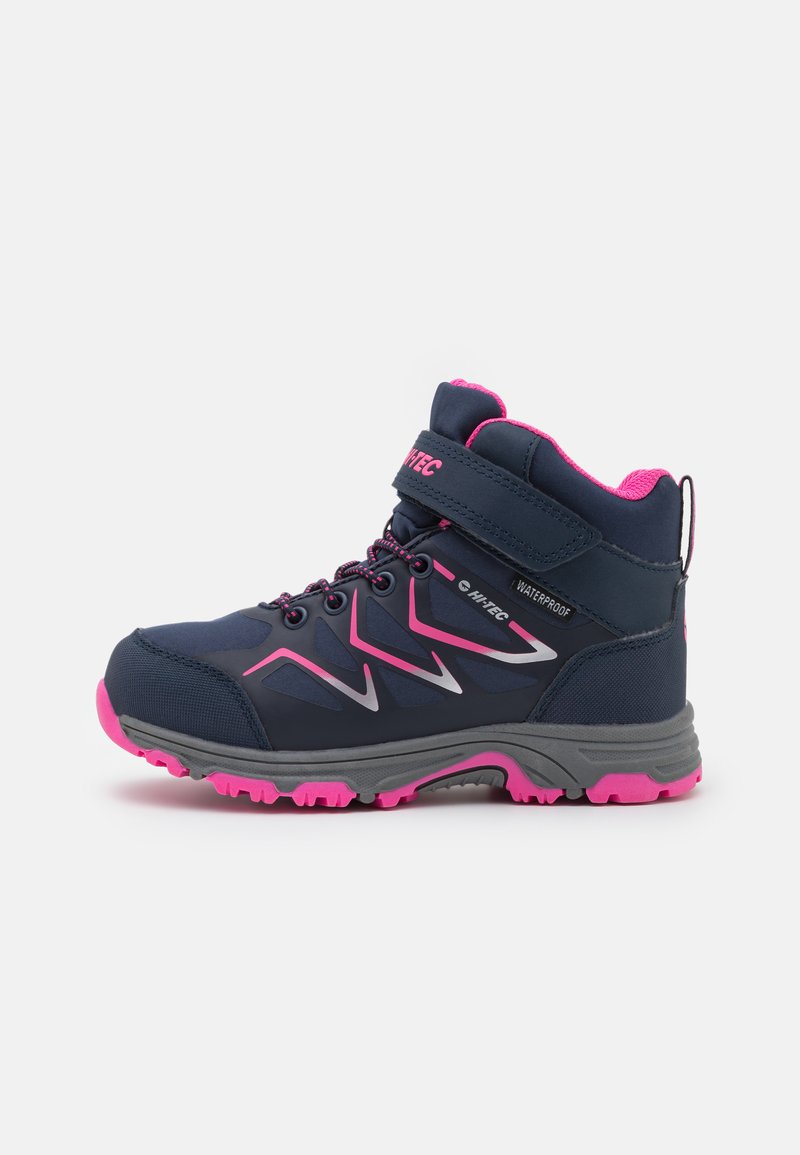 HI-TEC - TRIO WP UNISEX - Hiking shoes - light navy/light fuchsia, Enlarge