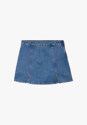 Cache Cache, CACHE CACHE CACHE CACHE JEANS-SHORTS IN A-LINIE - A-snit nederdel - denim double stone