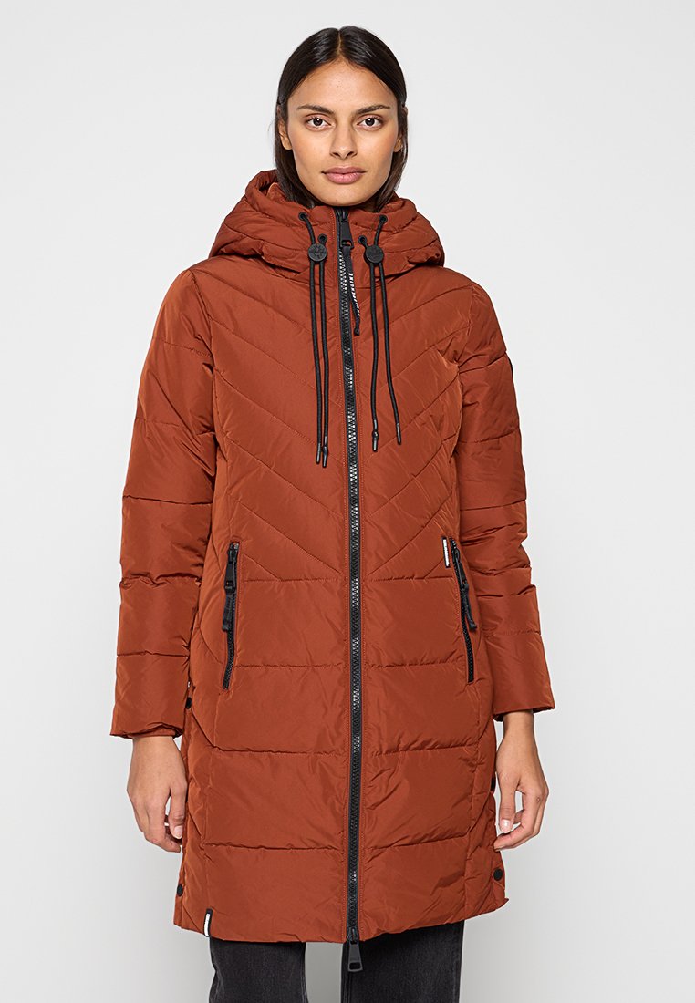 khujo Wintermantel cognac