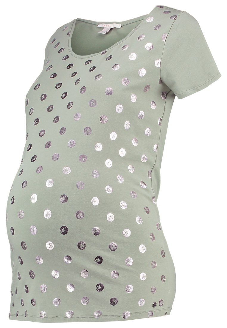 Esprit Maternity T-shirt print lichtgroen