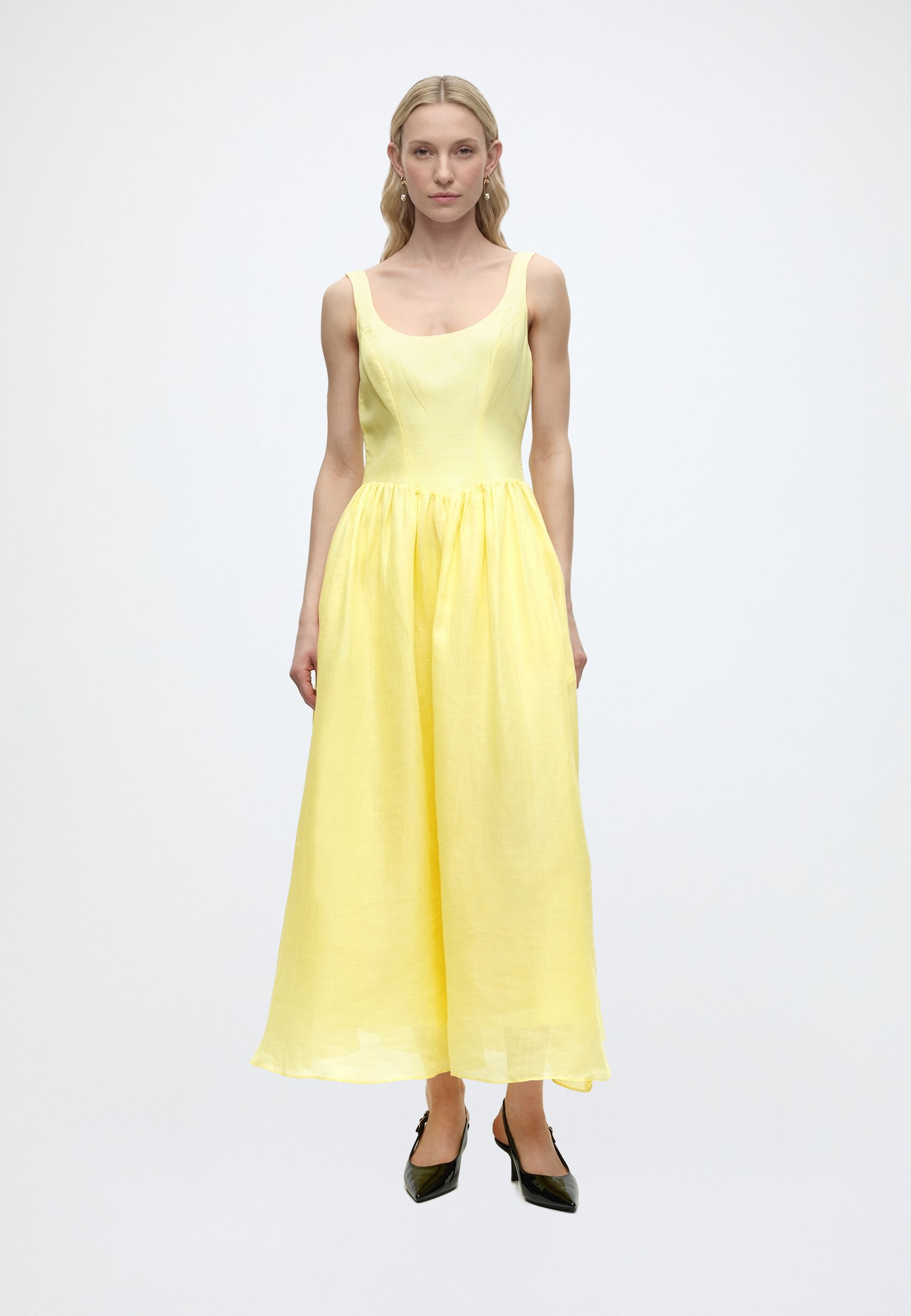 Bardot LAWRENCE - Day dress - canary yellow/light yellow - Zalando.ie