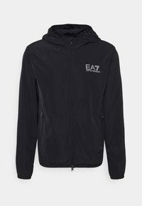 EA7 Emporio Armani JACKET - Kevyt takki - black/white
